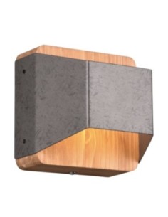 Applique Led murale intérieure bois et métal nickel  - Trio - Arino Leluminaireled.com 2