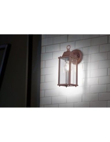 Applique murale extérieure culot E27 rouille - Trio - Olona Leluminaireled.com