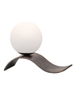 Lampe de table design culot E14 cuivre - Trio - Lara Leluminaireled.com 2