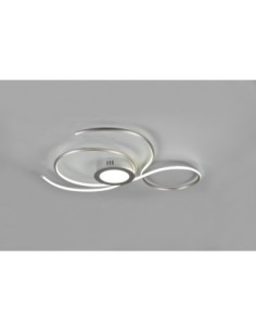 Plafonnier Led intégrée luminosité variable  GM gris - Trio - Jive Leluminaireled.com