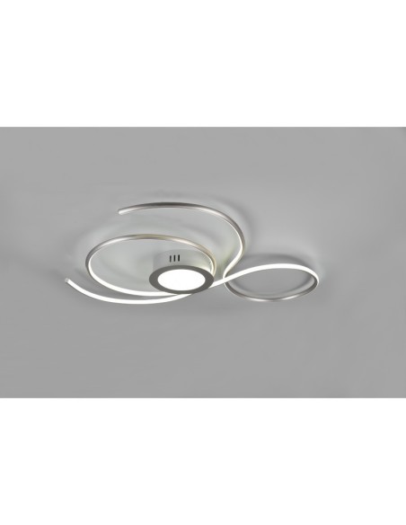 Plafonnier Led intégrée luminosité variable  GM gris - Trio - Jive Leluminaireled.com