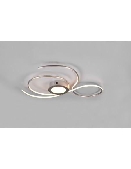 Plafonnier Led intégrée luminosité variable  GM gris - Trio - Jive Leluminaireled.com