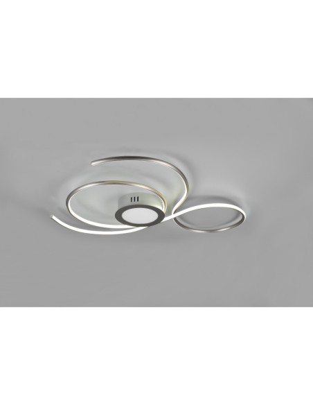 Plafonnier Led intégrée luminosité variable  GM gris - Trio - Jive Leluminaireled.com