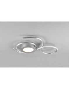 Plafonnier/applique Led intégrée luminosité variable PM gris - Trio - Jive Leluminaireled.com