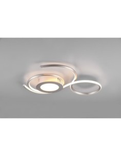 Plafonnier/applique Led intégrée luminosité variable PM gris - Trio - Jive Leluminaireled.com 2