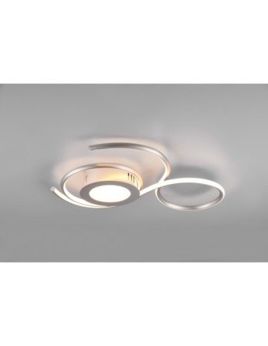 Plafonnier/applique Led intégrée luminosité variable PM gris - Trio - Jive Leluminaireled.com