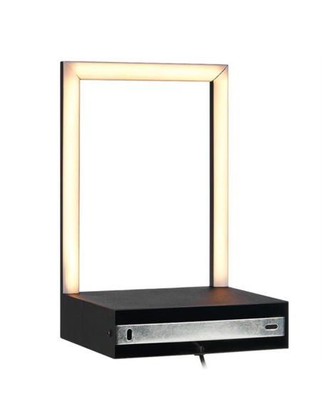 Applique murale décorative éclairage blanc chaud noire - Markslöjd - Pablo Leluminaireled.com