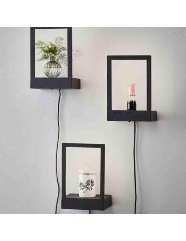 Applique murale décorative éclairage blanc chaud noire - Markslöjd - Pablo Leluminaireled.com