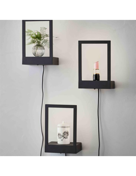 Applique murale décorative éclairage blanc chaud noire - Markslöjd - Pablo Leluminaireled.com
