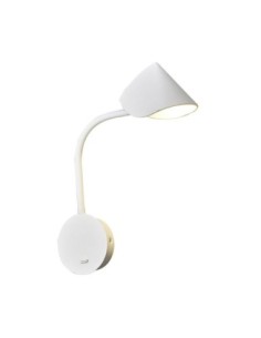 Applique murale Led liseuse orientable blanche - Mantra - Goa Leluminaireled.com