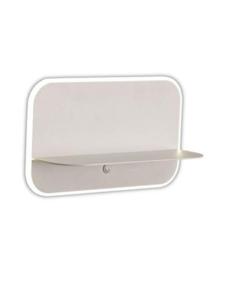 Applique murale intérieure Led avec prises USB blanche - Mantra - Lanzarote Leluminaireled.com