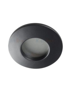 Support spot Led encastrable noir étanche rond - Kanlux -  Qules Leluminaireled.com