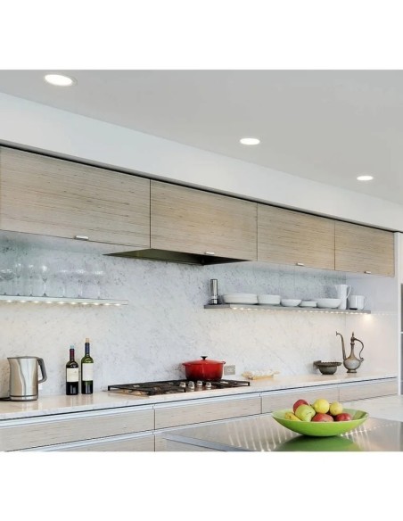 Downlight Led encastrable  étanche extra-plat 4000K rond - Luminance Leluminaireled.com