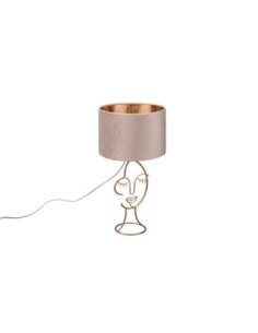 Lampe de table Led beige - Trio - Mary Leluminaireled.com