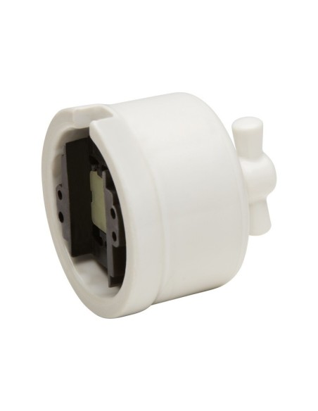 Interrupteur rétro porcelaine pose en saillie - Girard-Sudron - Rétro Charm Leluminaireled.com