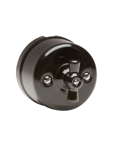 Interrupteur rétro porcelaine pose en saillie - Girard-Sudron - Rétro Charm Leluminaireled.com