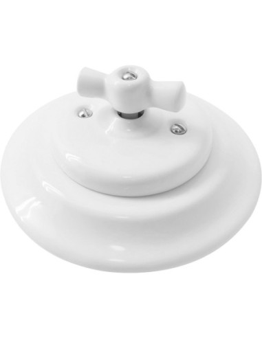 Interrupteur rétro porcelaine - Girard-Sudron - Rétro Charm Leluminaireled.com
