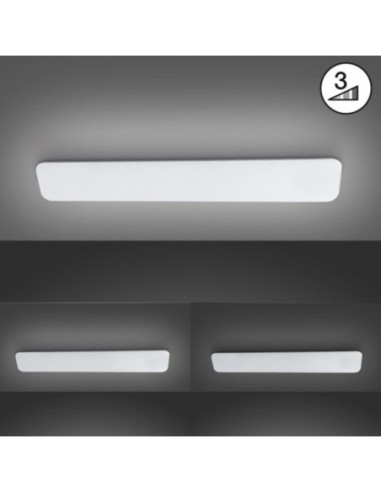Plafonnier/applique Led intégrée luminosité variable - Fischer & Honsel - Aldo Leluminaireled.com