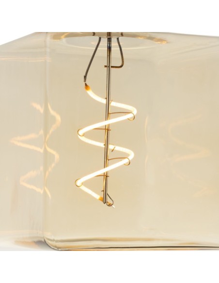 Ampoule décorative Led Ice Cube à filament E27 ambrée - Girard-Sudron Leluminaireled.com