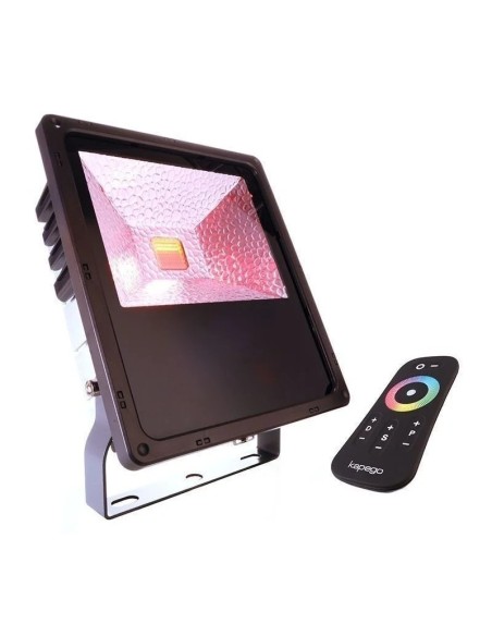 Projecteur Led  RGB radio fréquence 60 watts  Flood RF II -60 - Deko Light Leluminaireled.com