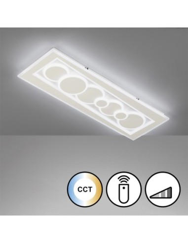 Plafonnier/applique Led blanc Ratio de Fischer & Honsel CCT télécommande