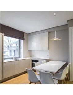 Suspension Led métal 16 watts blanche - Mantra - Calice 2