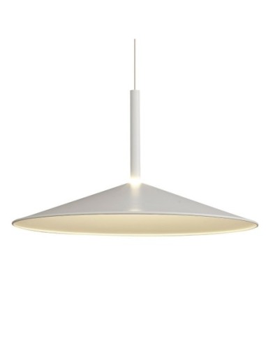 Suspension Led métal 16 watts grise - Mantra - Calice