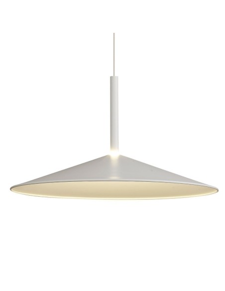 Suspension Led métal 16 watts grise - Mantra - Calice