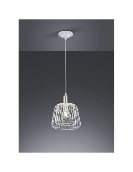 Suspension Sanna blanche de Trio E27