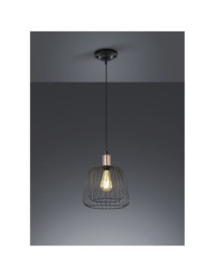 Suspension métal noire Sanna de Trio 2