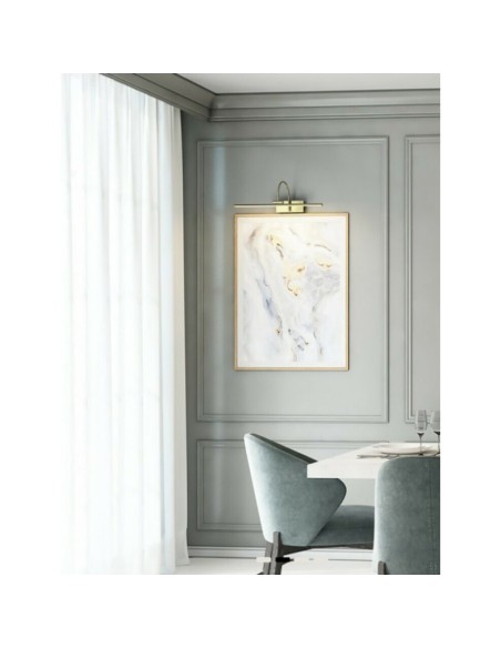 Mantra - Paracuru - Eclairage de tableau Led laiton