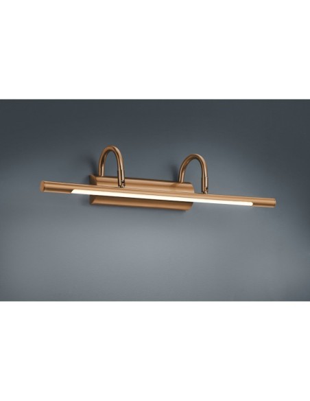 Cuadro - Trio - Eclairage de tableau Led laiton fumé - 900 lumens