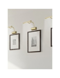 Eclairage de tableau Led laiton mat - Trio - Curtis 2