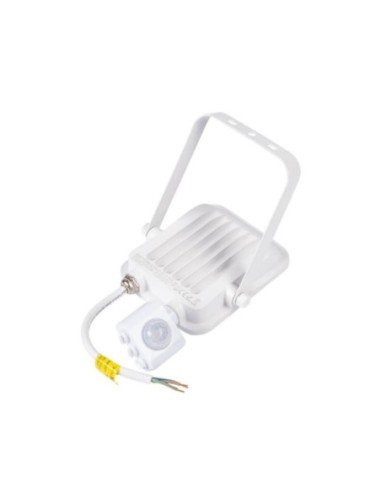 Projecteur blanc Led detecteur de mouvement 20W 4500K 1800 lumens IP65 optonica