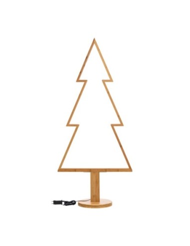Sapin décoratif lumineux bois intérieur - Lotti Leluminaireled.com