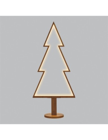 Sapin décoratif lumineux bois intérieur - Lotti Leluminaireled.com
