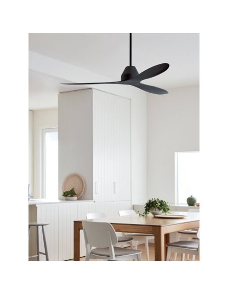 Whitehaven de Beacon - plafonnier/ventilateur 6 vitesses - mode été/hiver