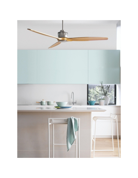 Akmani de Beacon - plafonnier/ventilateur 6 vitesses - mode été/hiver