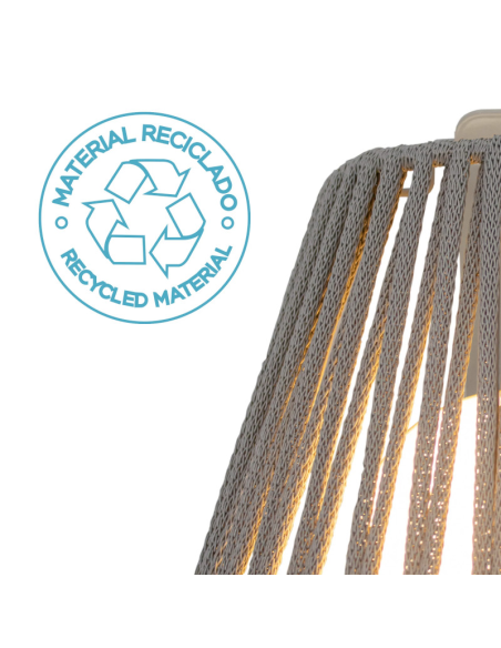 Suspension Led autonome  - PVC recyclé - New Garden - Conta 30