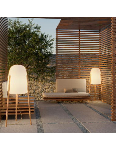 Lampadaire solaire ou batterie Rocket 145 - New Garden