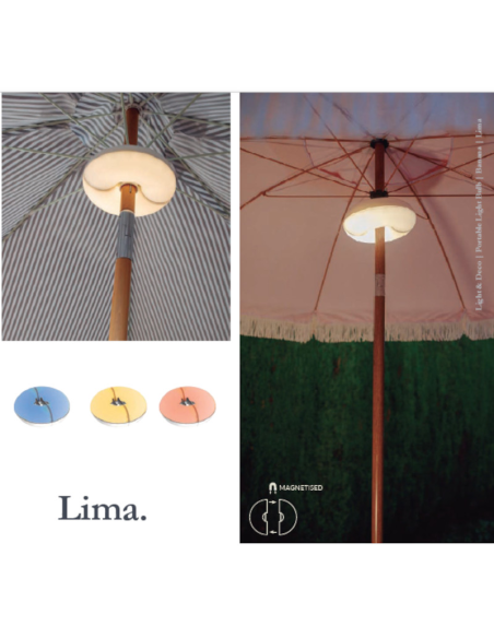 Ampoule Led extérieure parasol ou à poser Lima New garden RGB 900 lumens