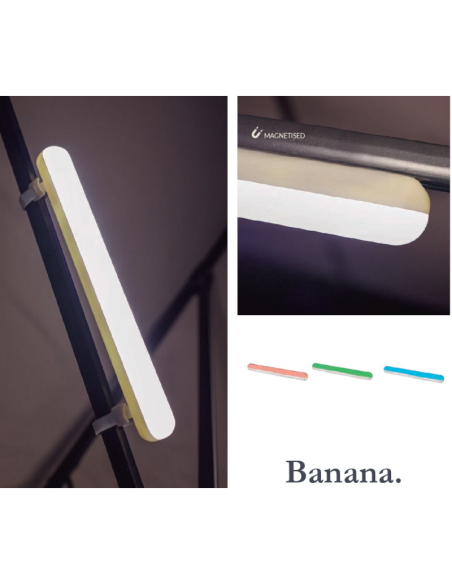 Plafonnier/barre Led extérieure Banana new garden PVC recyclé