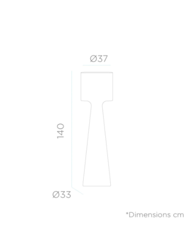 Grace 140 de New Garden - dessin technique