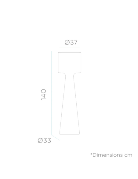 Grace 140 de New Garden - dessin technique