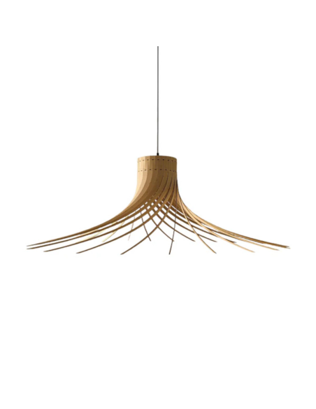 Suspension Led bois - Piatoni - Rotond