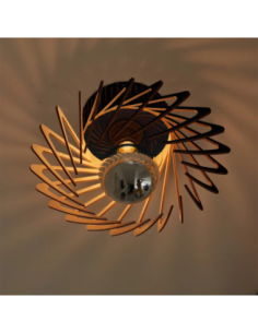 Applique/plafonnier Led bois - Piatoni - Pianumayo 2