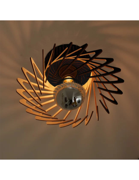 Pianumayo de Piatoni - applique/plafonnier en bois à monter soi-même