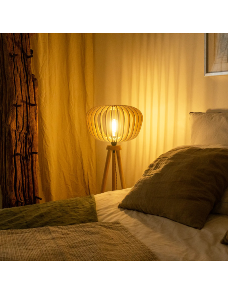 Agathe -  modèle bois - lampadaire Atelier Loupiote