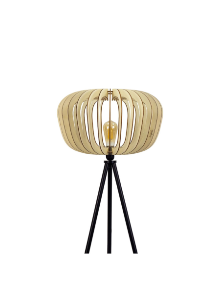 Agathe -  modèle noir - lampadaire Atelier Loupiote