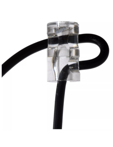 Suspension Orrin de chez Lucide 3x E27 60 W max en métal noir fixations plastique déporté